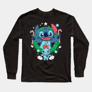 Stitch X Mas Long Sleeve T-Shirt